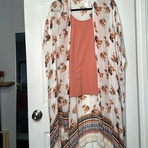 Kimono w/ Tank Top